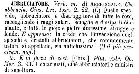 abbruciatore