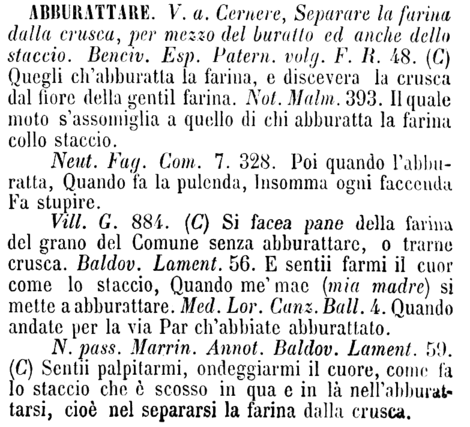 abburattare