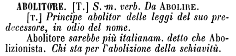 abolitore