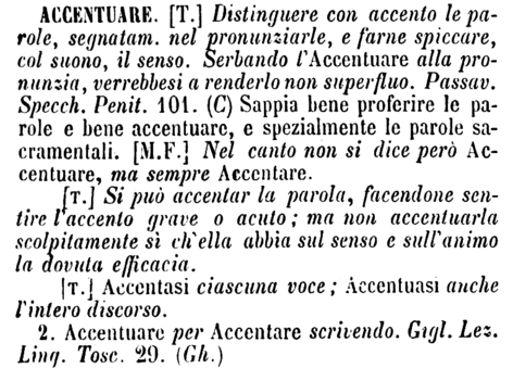 accentuare