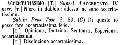 accertatissimo