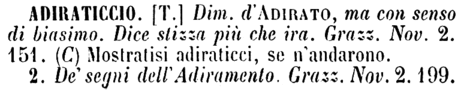 adiraticcio