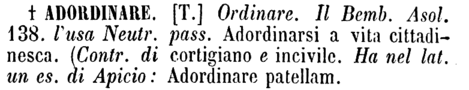 adordinare