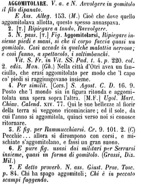 aggomitolare