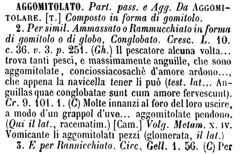 aggomitolato