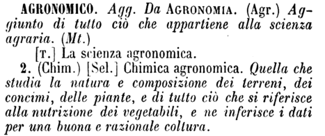 agronomico