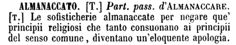 almanaccato