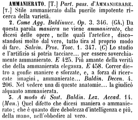 ammanierato