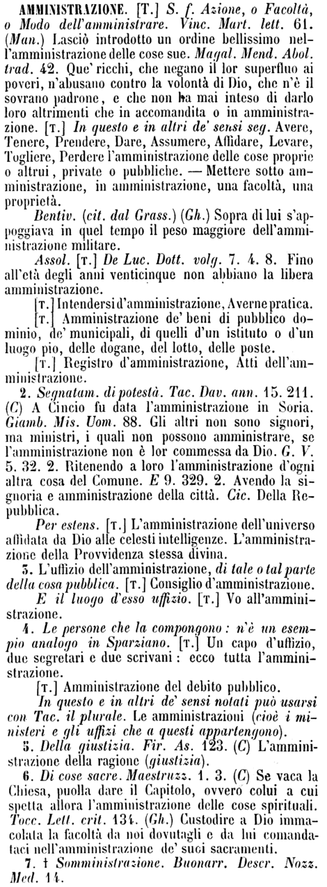 amministrazione