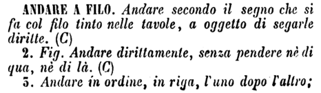 andare-a-filo