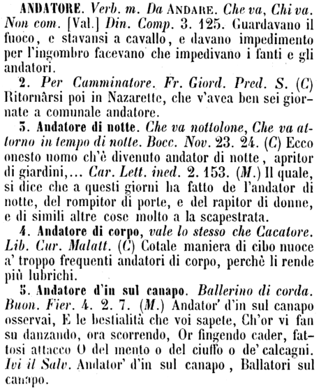 andatore