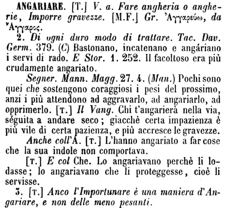 angariare