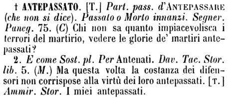 antepassato