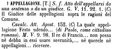 appellagione