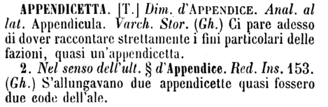 appendicetta