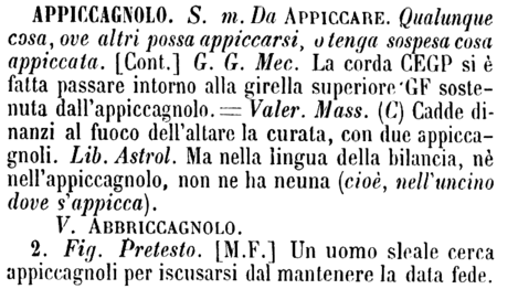 appiccagnolo