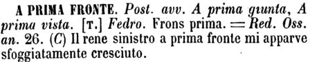 a-prima-fronte