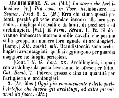 archibugiere