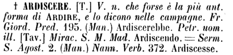 ardiscere