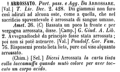 arrossato