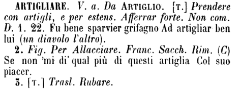 artigliare