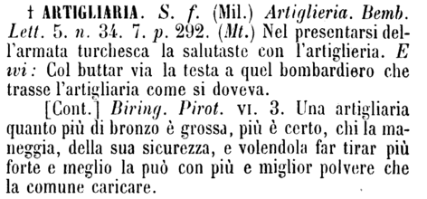 artigliaria