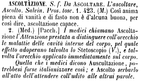 ascoltazione