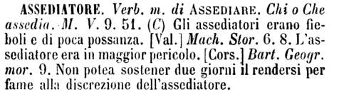 assediatore