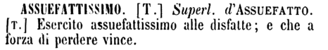 assuefattissimo