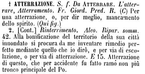 atterrazione