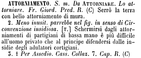 attorniamento