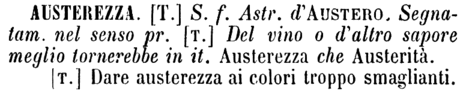 austerezza