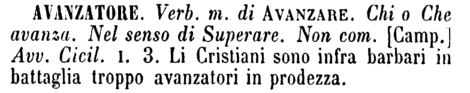 avanzatore