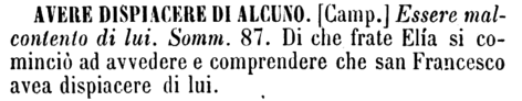 avere-dispiacere-di-alcuno