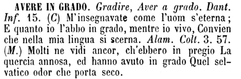 avere-in-grado