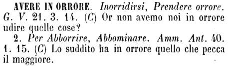 avere-in-orrore