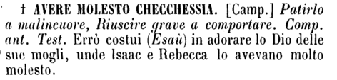 avere-molesto-checchessia