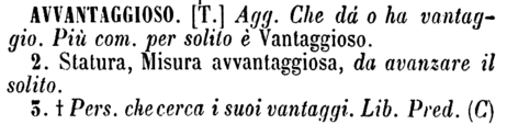 avvantaggioso