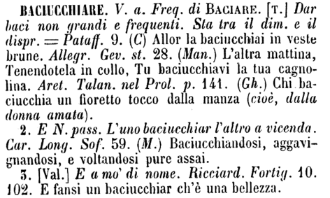 baciucchiare