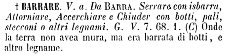 barrare