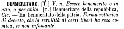 benmeritare