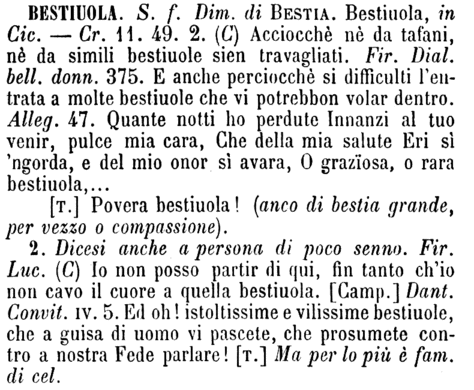 bestiuola