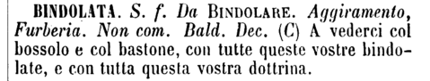 bindolata