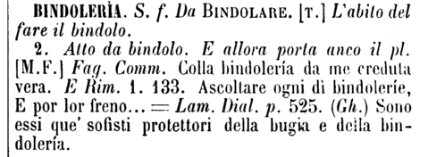 bindoleria