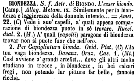 biondezza