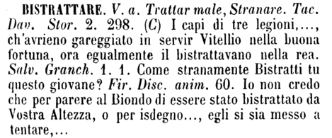 bistrattare