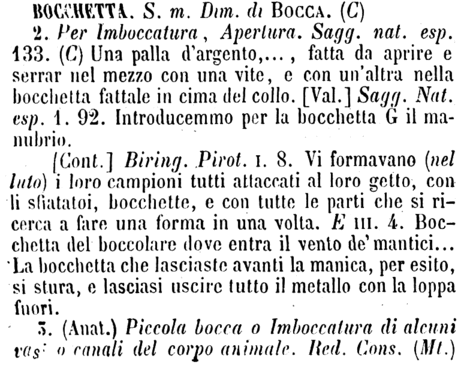 bocchetta