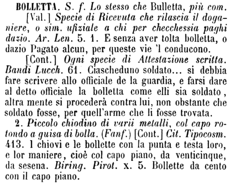 bolletta