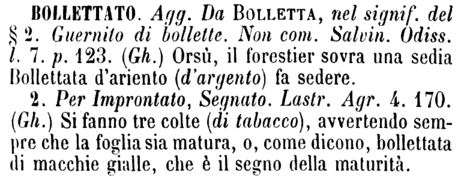 bollettato