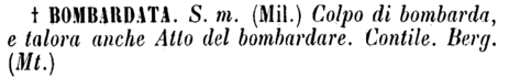 bombardata